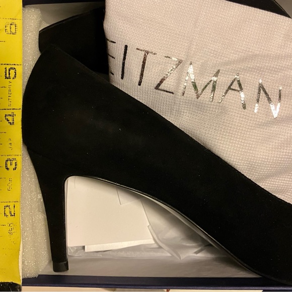 Stuart Weitzman Heels - Pinot Black Suede - Picture 6 of 7
